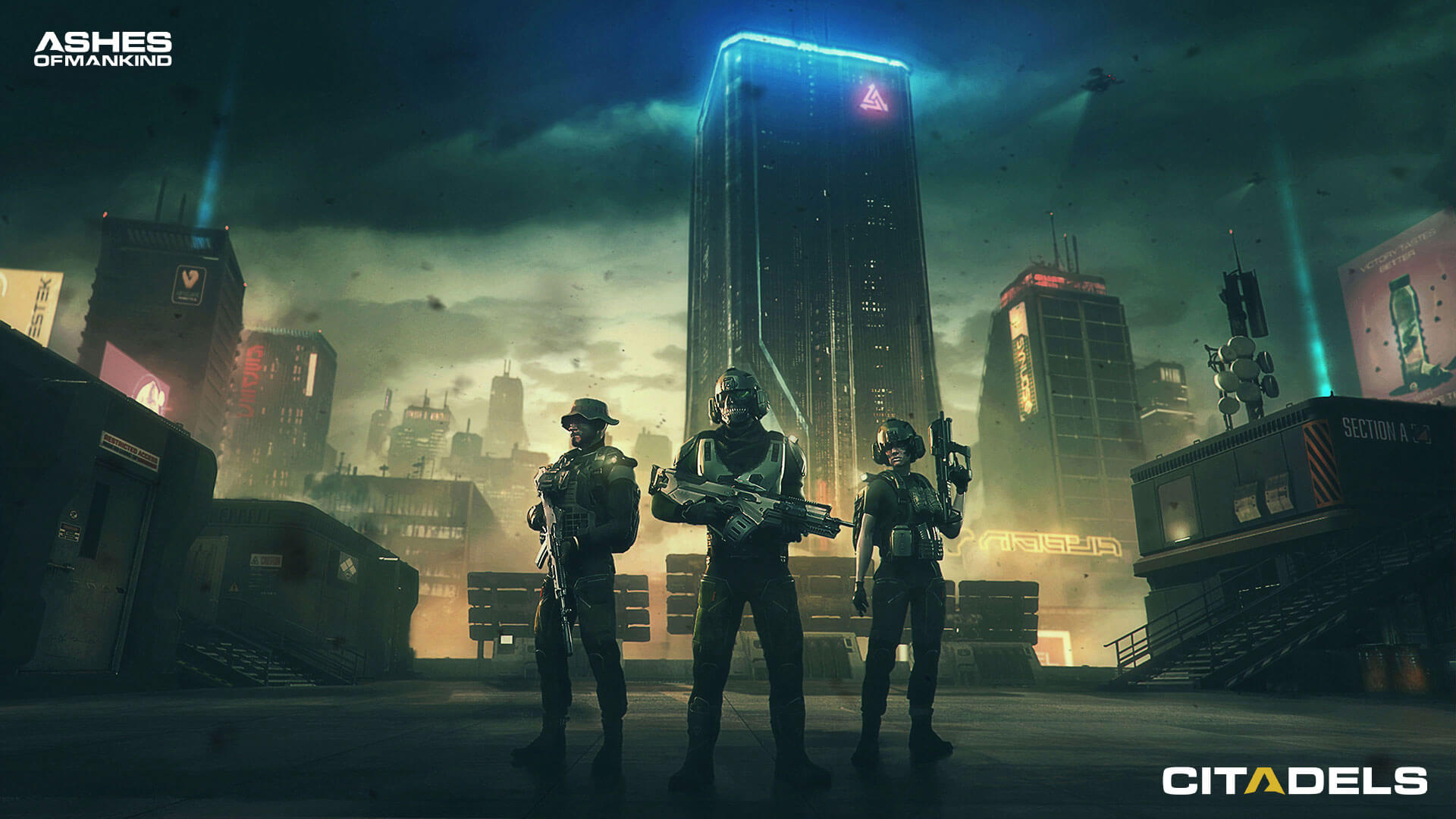 Ashes of Mankind: Citadels Banner