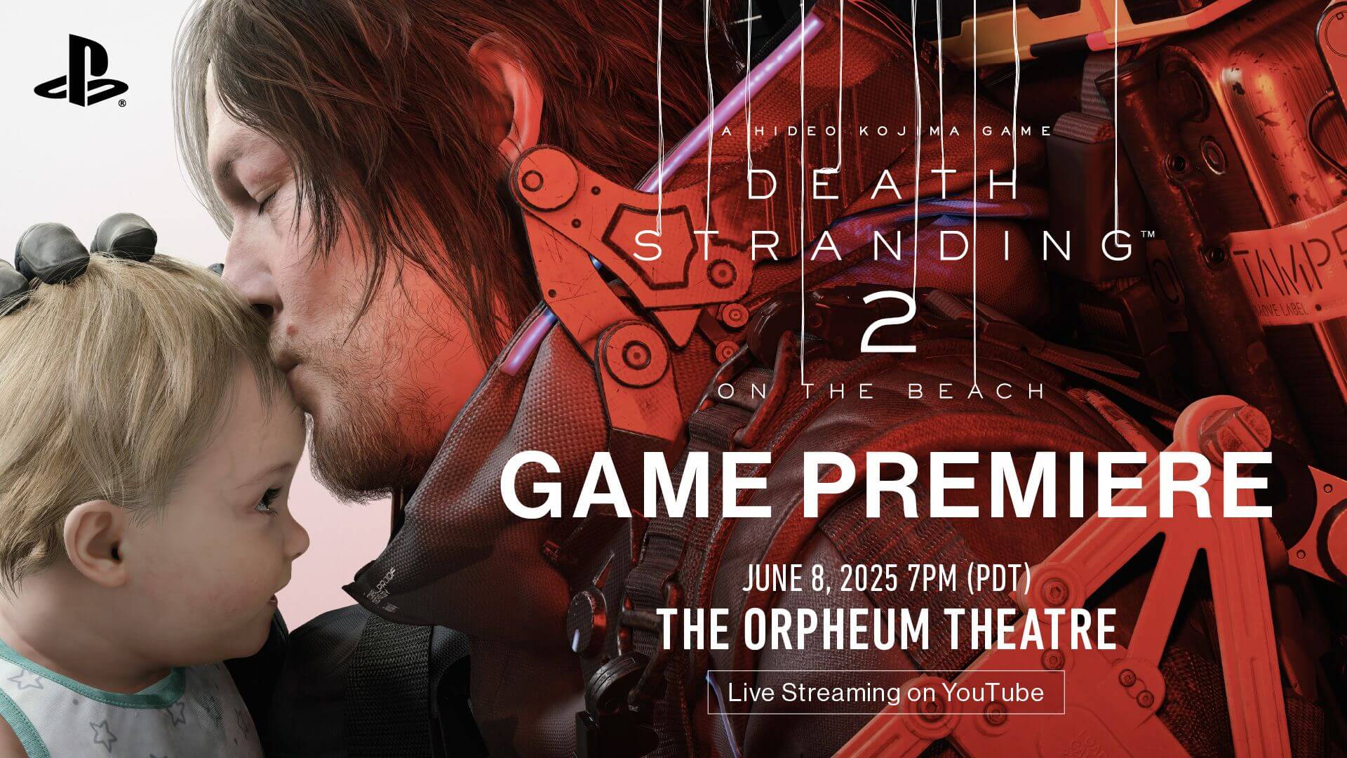 Death Stranding 2: On the Beach - Live Game Premiere Banner