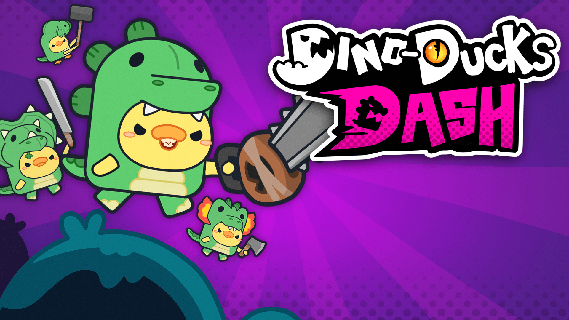 Dino-Ducks Dash Banner