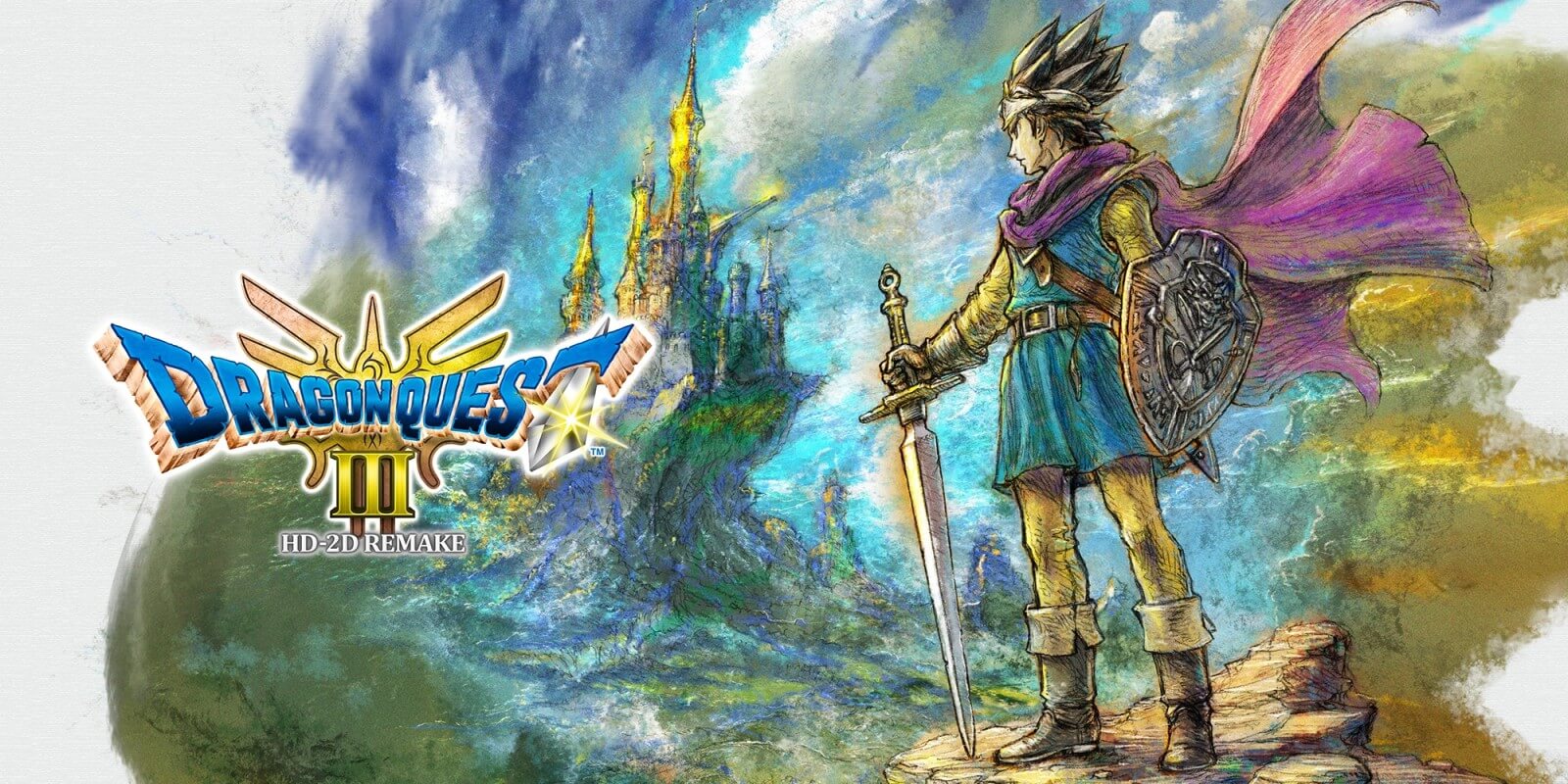 Dragon Quest III hd-2d Remake Banner