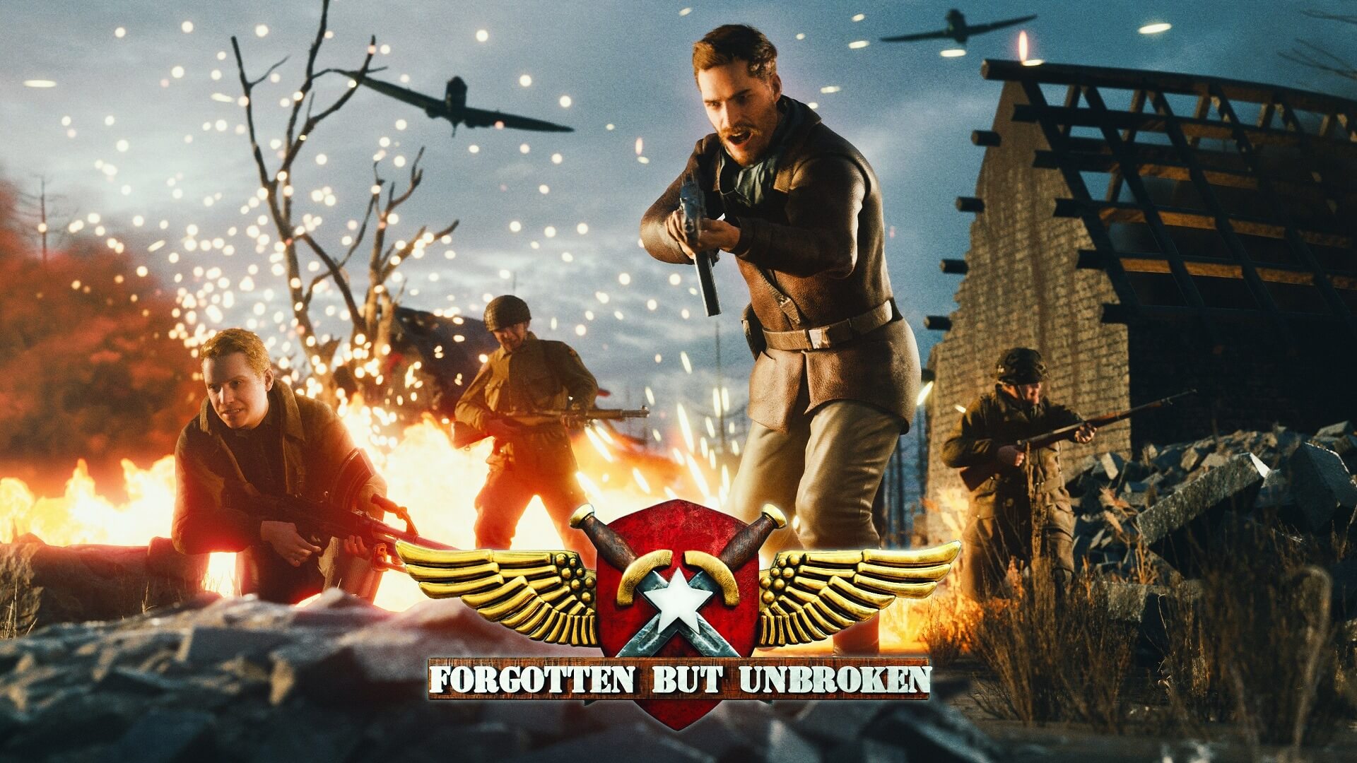 Forgotten But Unbroken Banner
