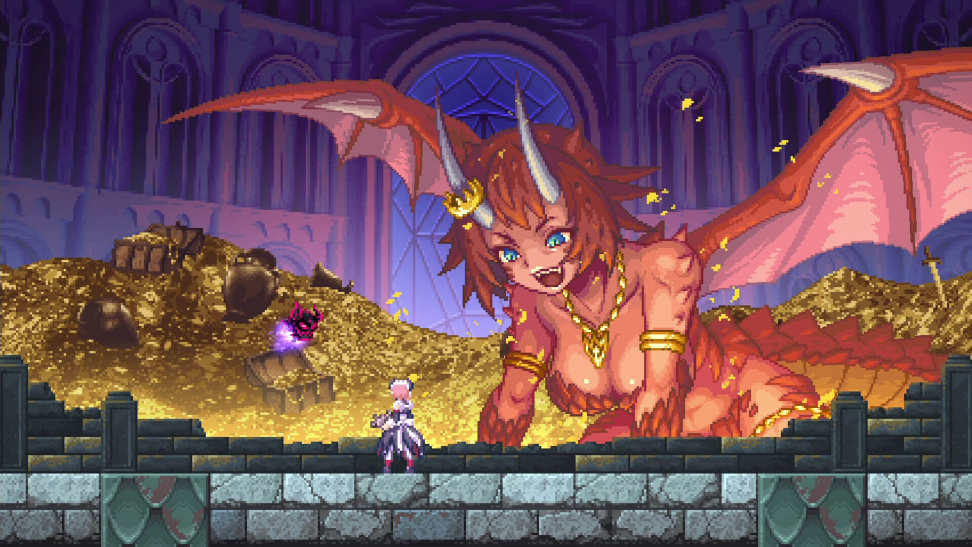 Gal Guardians: Servants of the Dark Screenshot Image