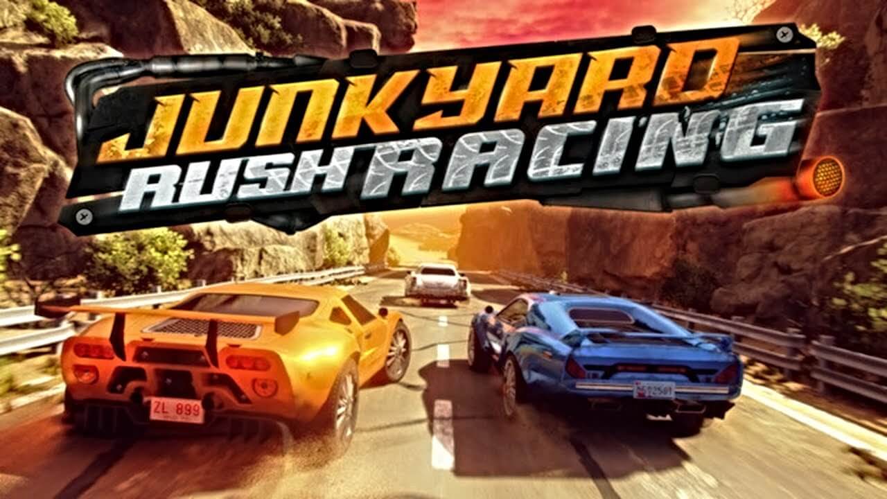 Junkyard Rush Racing Banner