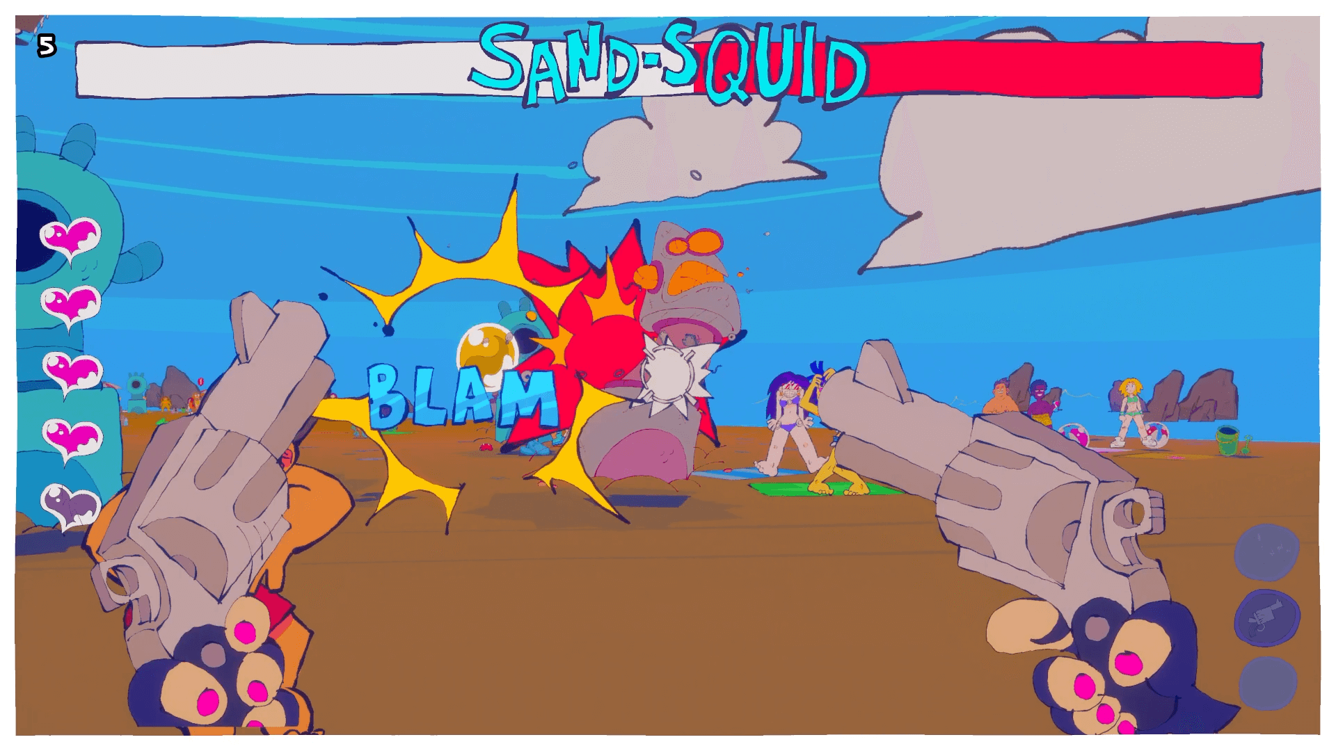 Shooty Shooty Robot Invasion Screenshot Image
