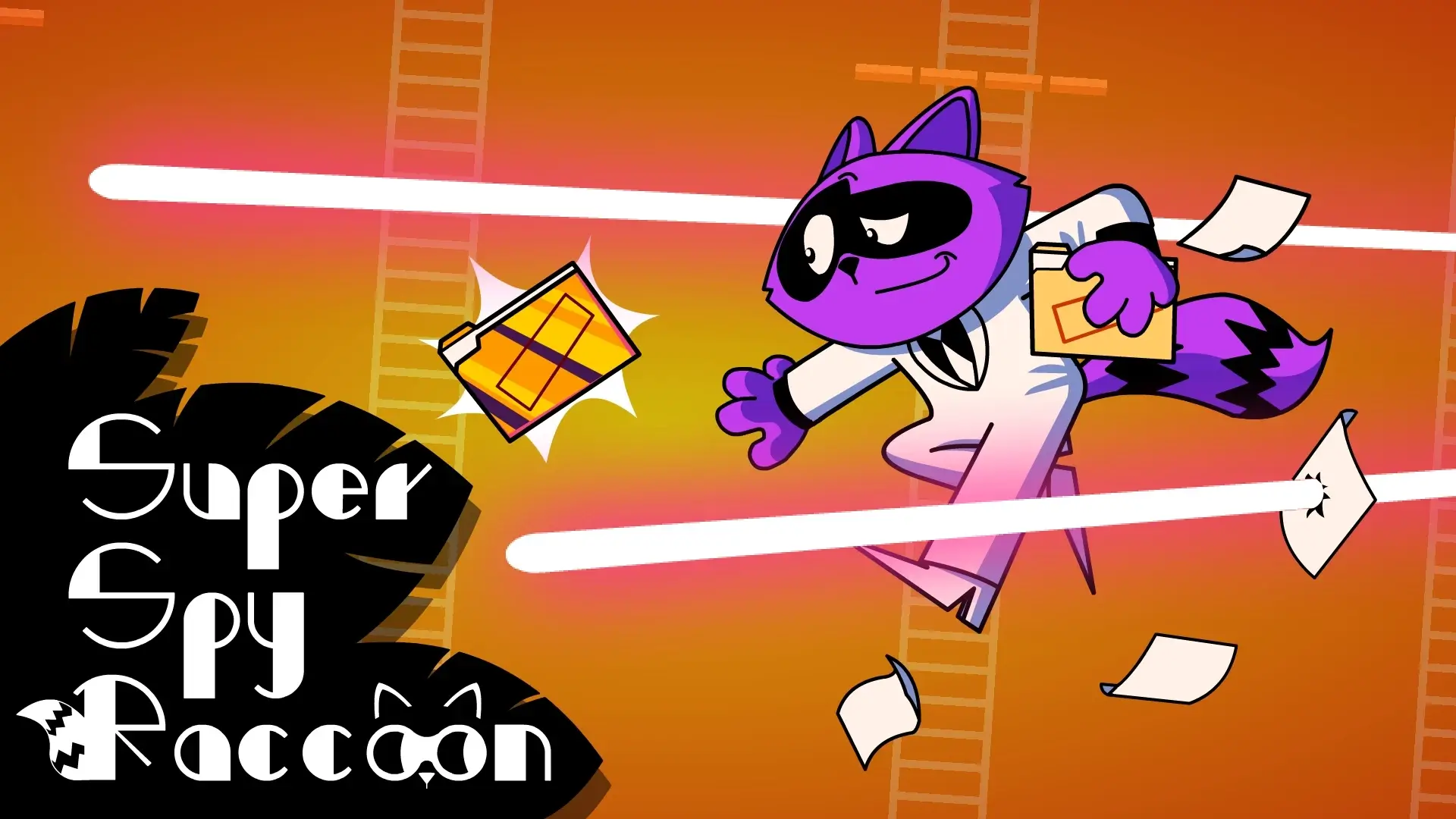 Super Spy Raccoon Banner