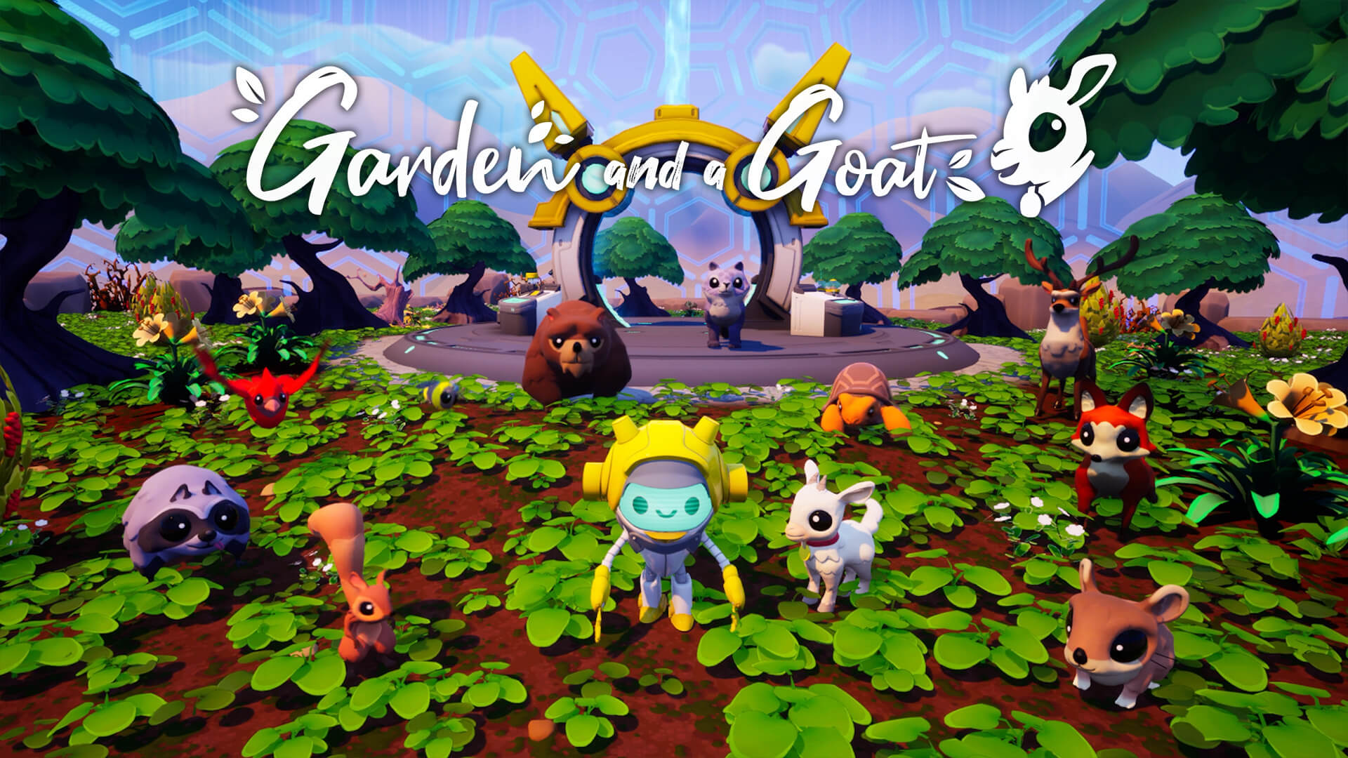 Garden and a Goat Banner Image