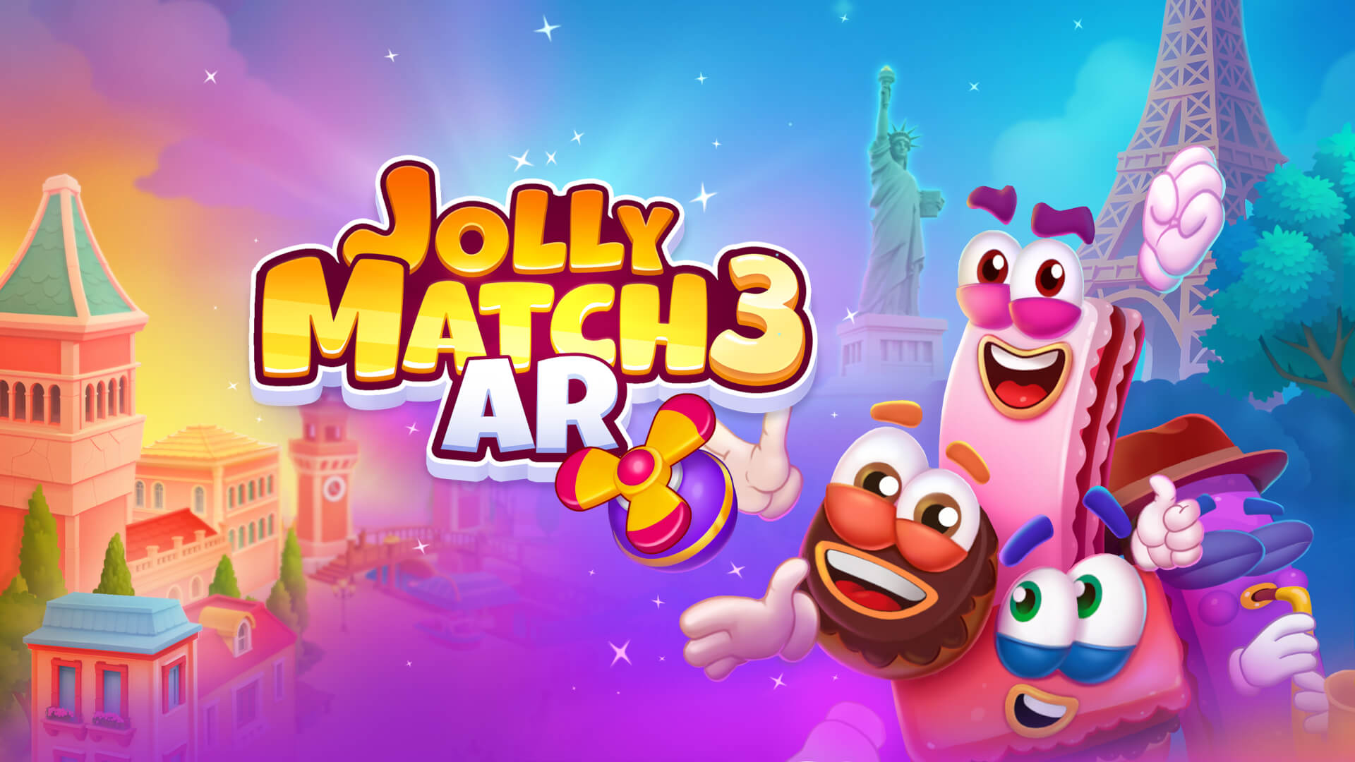 Jolly Match 3 AR Banner Image