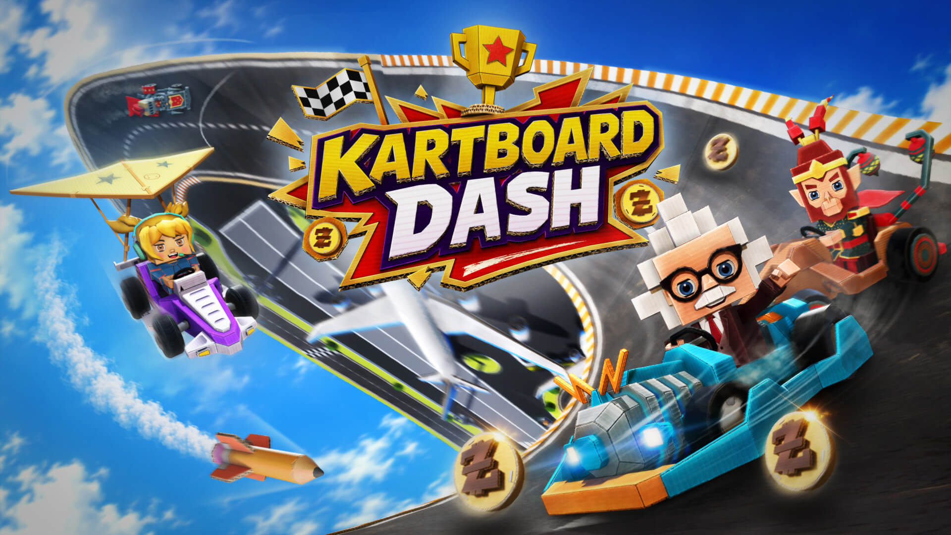 Kartboard Dash Banner Image